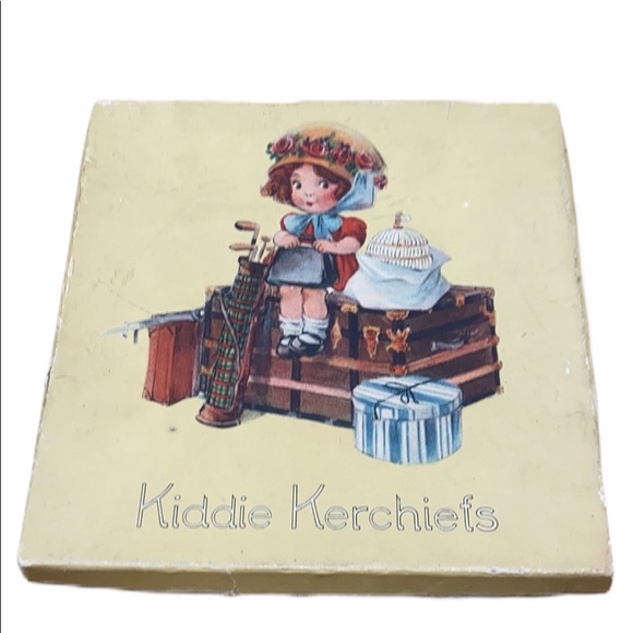 kiddie Kerchief Other - Antique original box Kiddie Kerchiefs